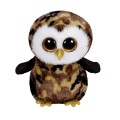 Мягкая игрушка Совенок Swoops (коричнево-черный), Beanie Boo's, 15,24см