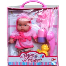 Пупс "Baby MayMay" 20 см с Банными аксессуарами, 3 цвета